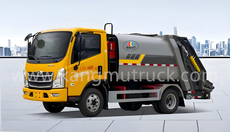 6 CBM Foton Pilot M5 Compression Garbage Truck