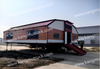 13.8m Duo-axe semi-trailer continens-genus convivium salsissimus vir vivens