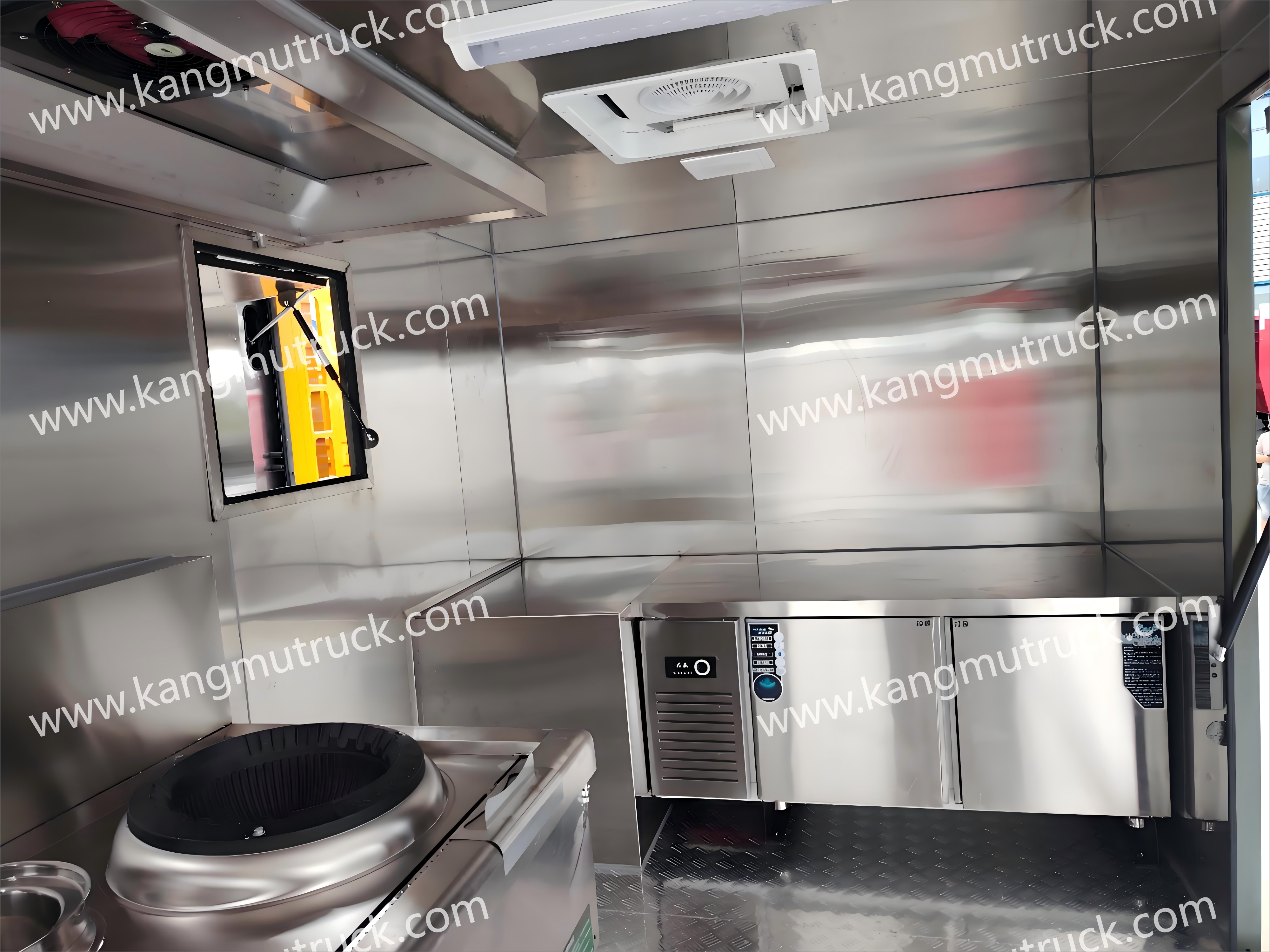 Dongfeng Dolika 3308mm Wheelbase Food Truck