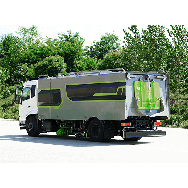 Dongfeng 4X2 High Pressure Street Road Sweeper & Cleaning Truck with 9cbm Water Tank