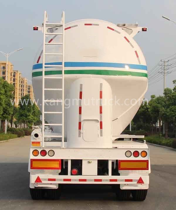 Hubei Kangmu Bulk Feed Transport Semi Trailer (Pneumatic Discharge)
