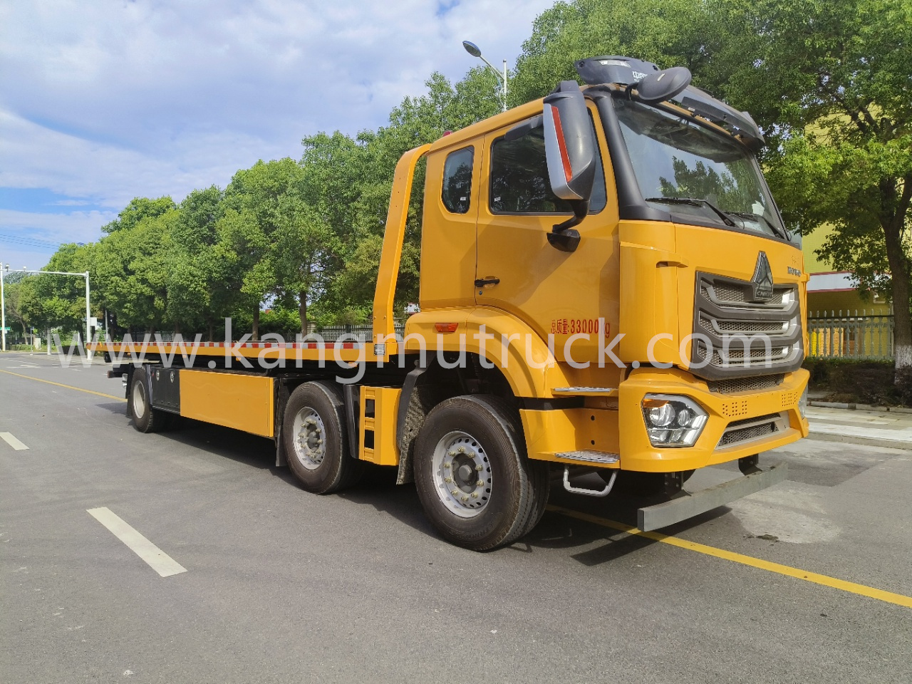 HOWO 12 Ton Large Board Wrecker Tow Recovery Truck