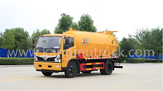 Dongfeng Dolika 10Cbm Sewage Suction Truck